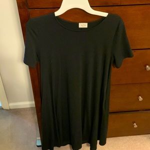 Barely worn black swing dress